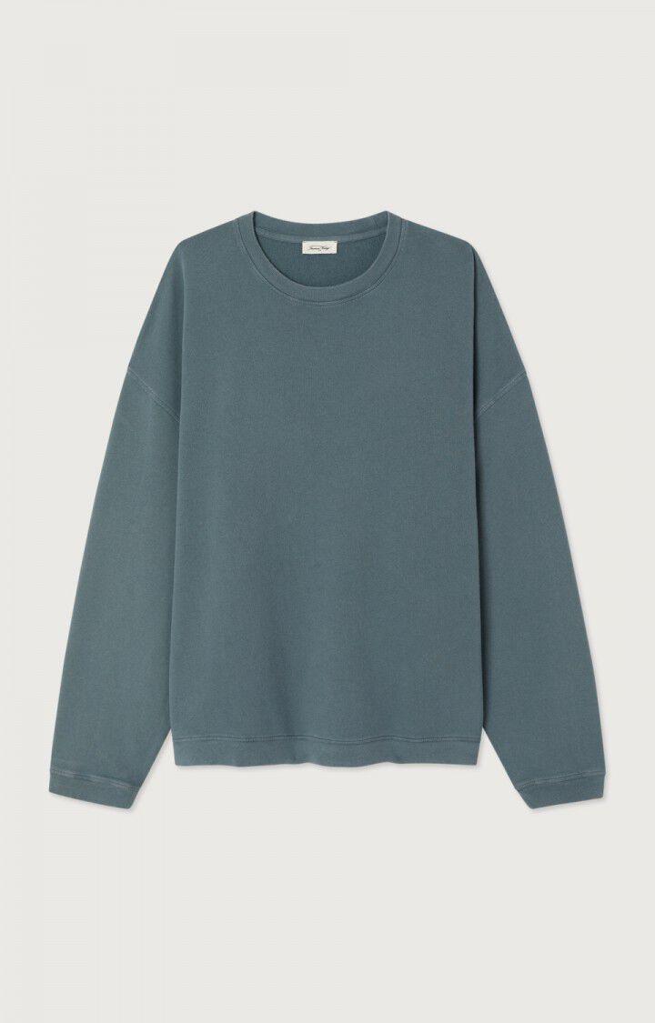 American Vintage Vibtown Organ Vintage Pullover Herren petrolblau